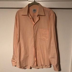 Men’s Gianfranco Ferre Studio Peach dress shirt